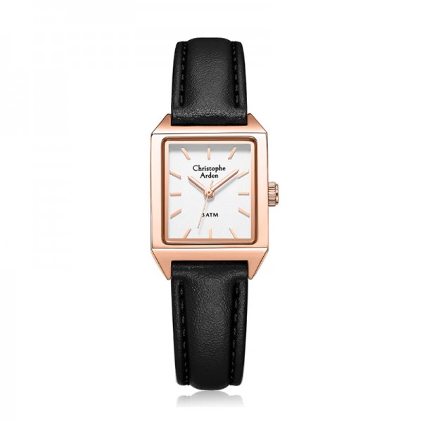 Christophe Arden CA 1004 Rosegold White Leather Lady LHLRGSL